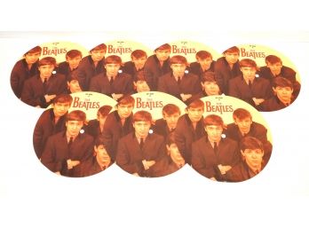 The Beatles Paper Discs Printed On One Side
