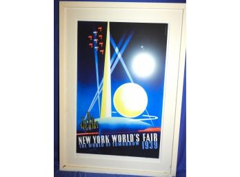 20 X 28  1939 New Yorks Worlds Fair By N. Culin Framed Print