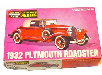 Never Built 1960s 1932 Plymouth Roadster Model Kit