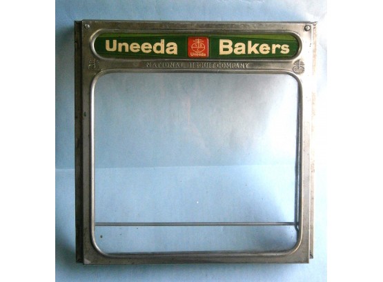 'Uneeda Bakers' Biscuit Bin Lid/Cover Pat. March 13, 1923