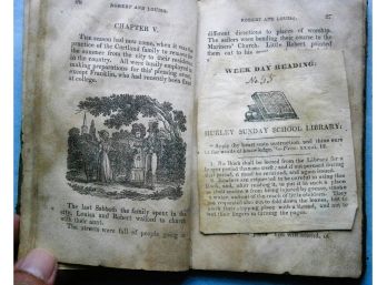 19th Century Religious Book With A Hurley NY
