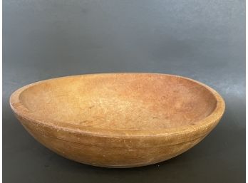 A Vintage Munising Wooden Bowl