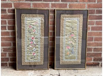 Chinese Embroidery Framed Pieces