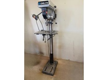 A Delta Drill Press, 17-950L, 65 Inches Tall