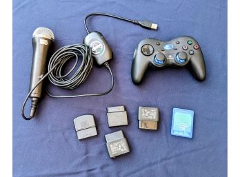 PlayStation Controller/Rock Band Mic/memory Cards