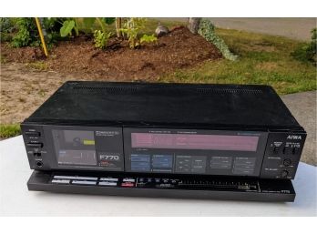 AIWA F770 Dolby B-C NR HX PRO Tape Player/data System