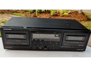 Pioneer Dual Tape Deck