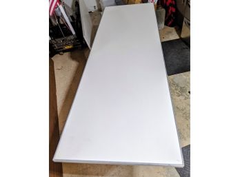 White Folding Display Table  (2 Out Of 2)