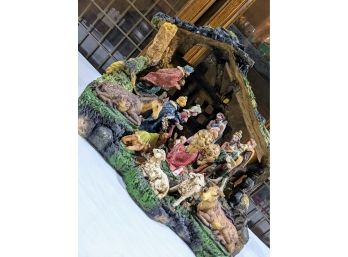 Incredible Nativity Set Very Well Made