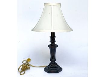A Bronze Tone Accent Lamp