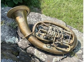 A Vintage Czech Brass Tuba