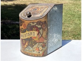 A 19th Century Spice Tin 'Mustard'