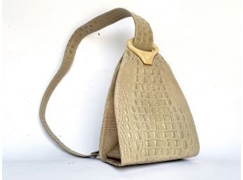 A Vintage Crocodile Bag By Judith Lieber For ChC