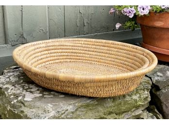 A Gullah Sweet Grass Basket