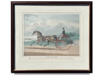 A Large 19th Century Hand Colored Engraving By J.r. Mackrell, After Shayer