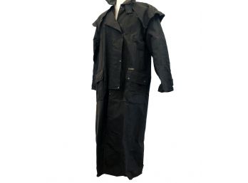 A Men's Driza-Bone Weatherall Full Length Wax Cotton Coat