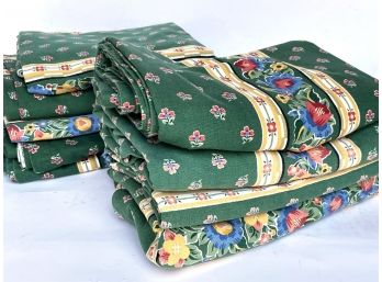 Vintage French Floral Tablecloths