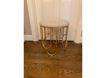 Homeview Designs Vanity Stool With Upholstered Top