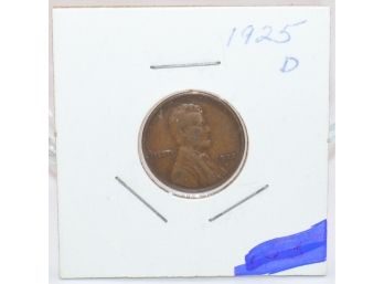 1925D Penny