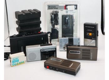 Lot Of Microcassette Recorders