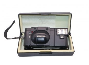 Vintage Olympus XA With A11 Electronic Flash Unit