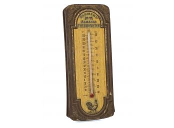Vintage Farmer's Almanac Thermometer