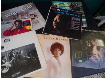 Lot Of 7 Black Artists LP Records