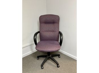 An Adjustable Office Chair By Hon Company