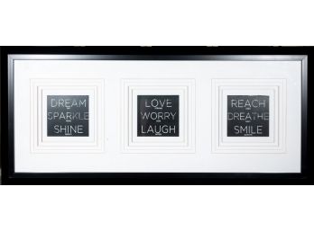Framed Inspirational Family Quote Prints