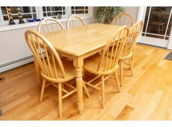 Country Dining Table & Chairs Set
