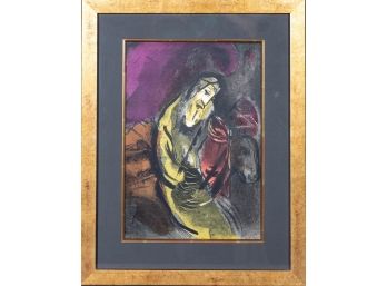 Art Print Of 'Jeremiah' By Marc Chagall
