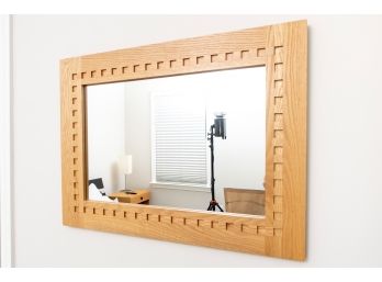 Country Wood Wall Mirror