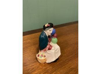 Made In Occupied Japan Porcelain Balloon Seller Woman