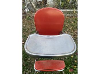 Vintage Red High Chair