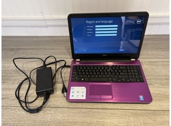 Dell Inspiron 15R-5537 Purple Laptop, Excellent Condition