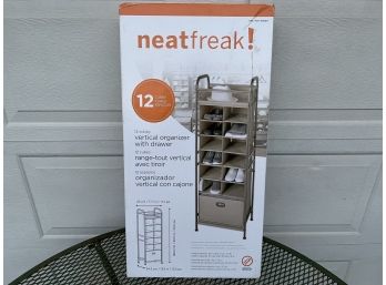 Neatfreak 12 Cubby Vertical Organizer With Drawer