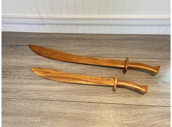 Pair Of Wood Swords