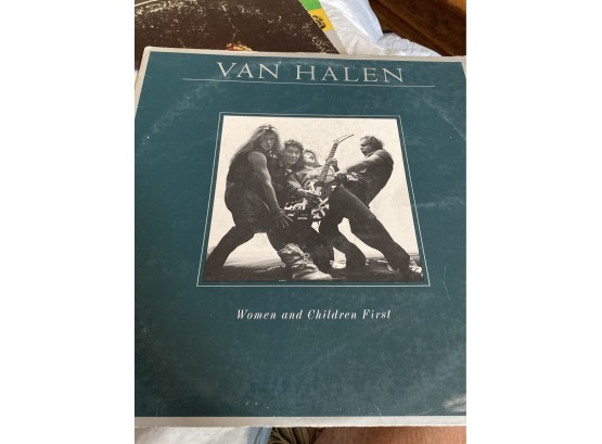 Van Halen - Women And Children First - Vinyl Record Album