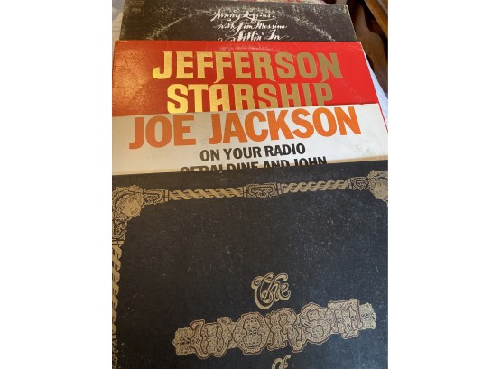 Loggins And Messina, Jefferson Starship, Joe Jackson, Jefferson Airplane - 4 Vinyl Record (See Desc)