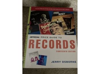 Official Price Guide To Records 2007 Paperback