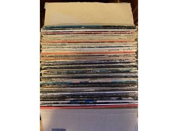 Large Lot Of Vintage Vinyl Record Albums -  Wear Consistent With Age And Use