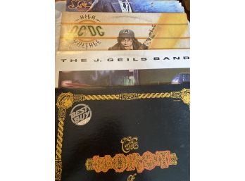 Yes, AC/DC/J Geils Band, Jefferson Airplane- 4 Vinyl Record Albums - See Desc