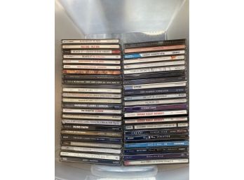 Cds- 45 Rock Cds From A - C Incl Allman Bros, Beach Boys, Chicago And More