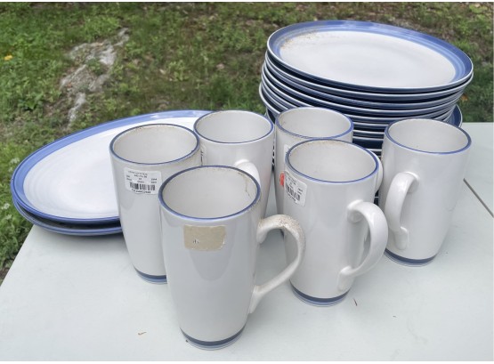Pfaltzgraff Mugs And Plates