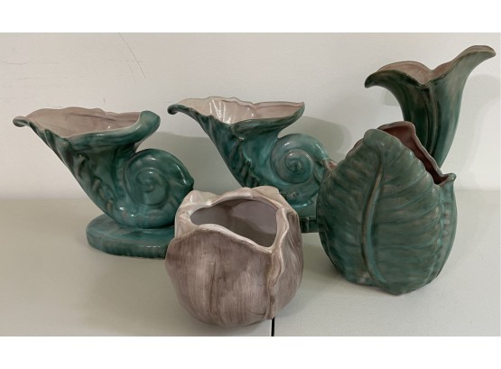 Five Pieces Of Stangl 'Terra Rose' Pottery