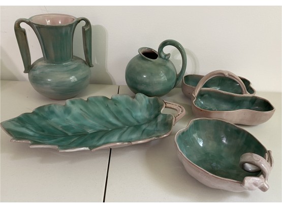 Five Pieces Of Stangl Pottery