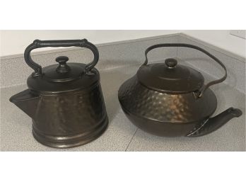 Two McCoy Teapots