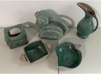 Five Pieces Of Stangl Pottery