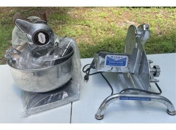 Rival Food Slicer And Sunbeam Mixer