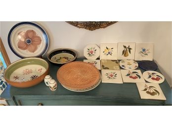 Miscellaneous Stangl Serving Pieces And Hot Plates